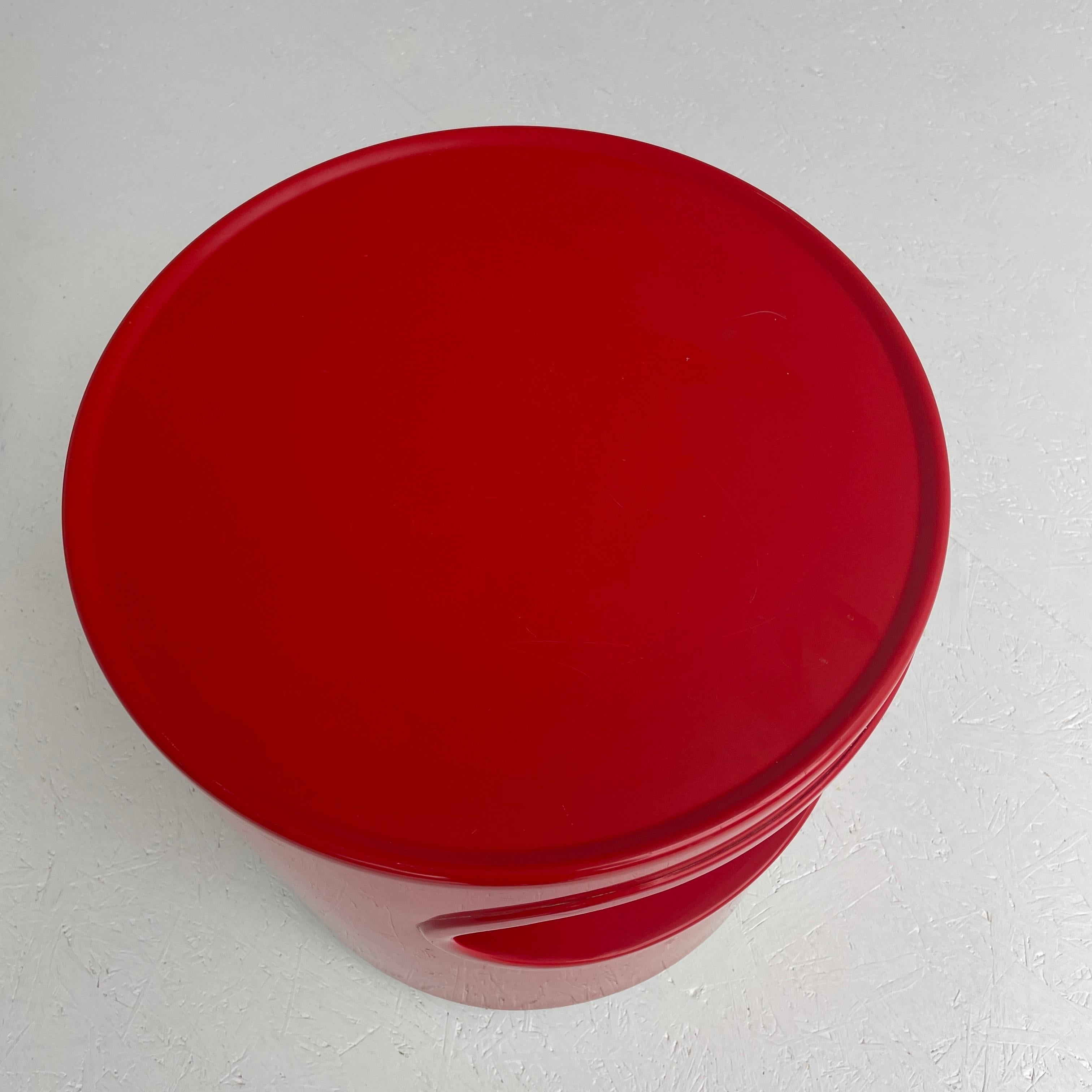 Red & White Giano-giano-vano by Emma Gismondi for Artemide, 1960s 1