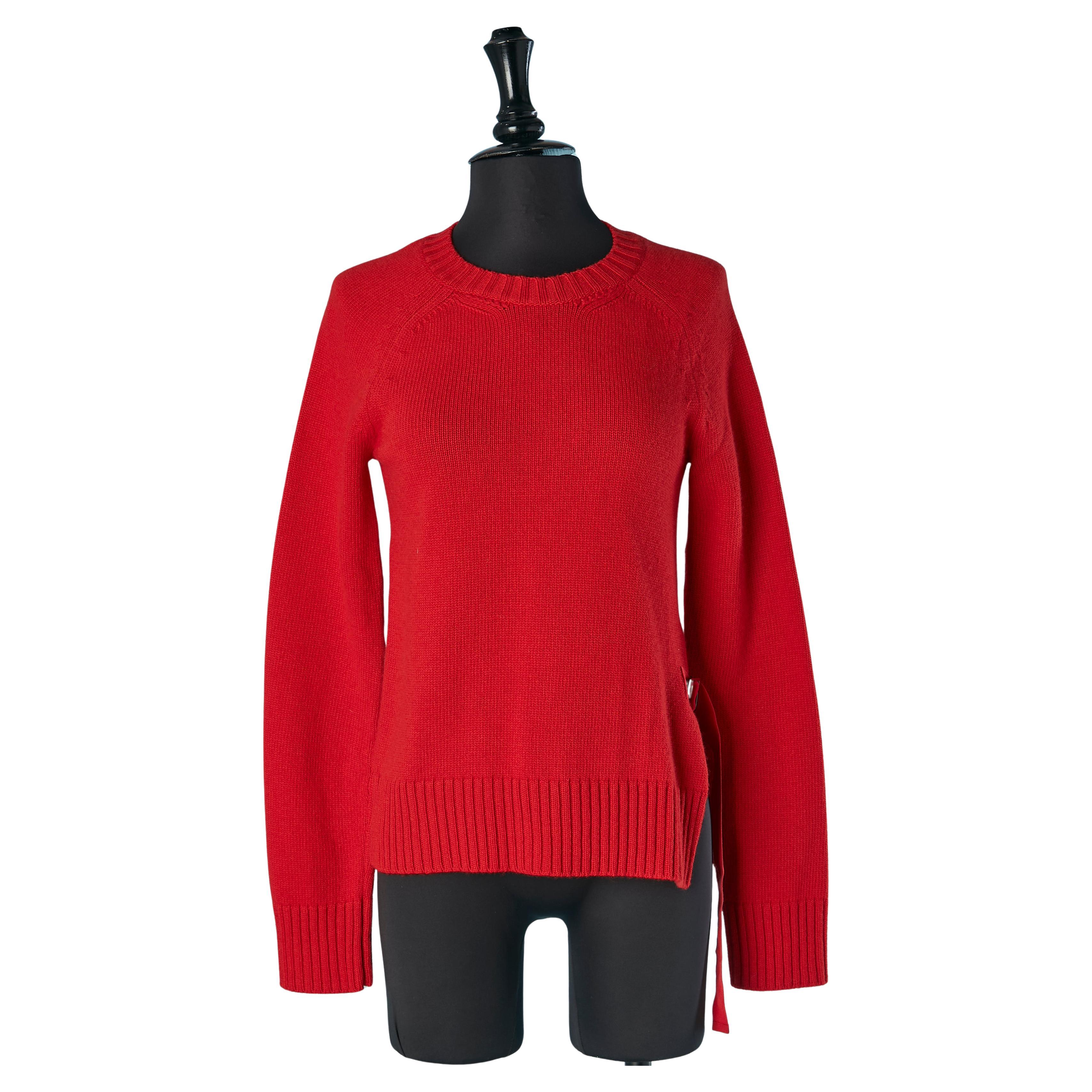 Red wool and cashmere sweater VIONNET