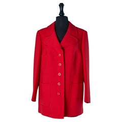 Red wool coat MAX MARA