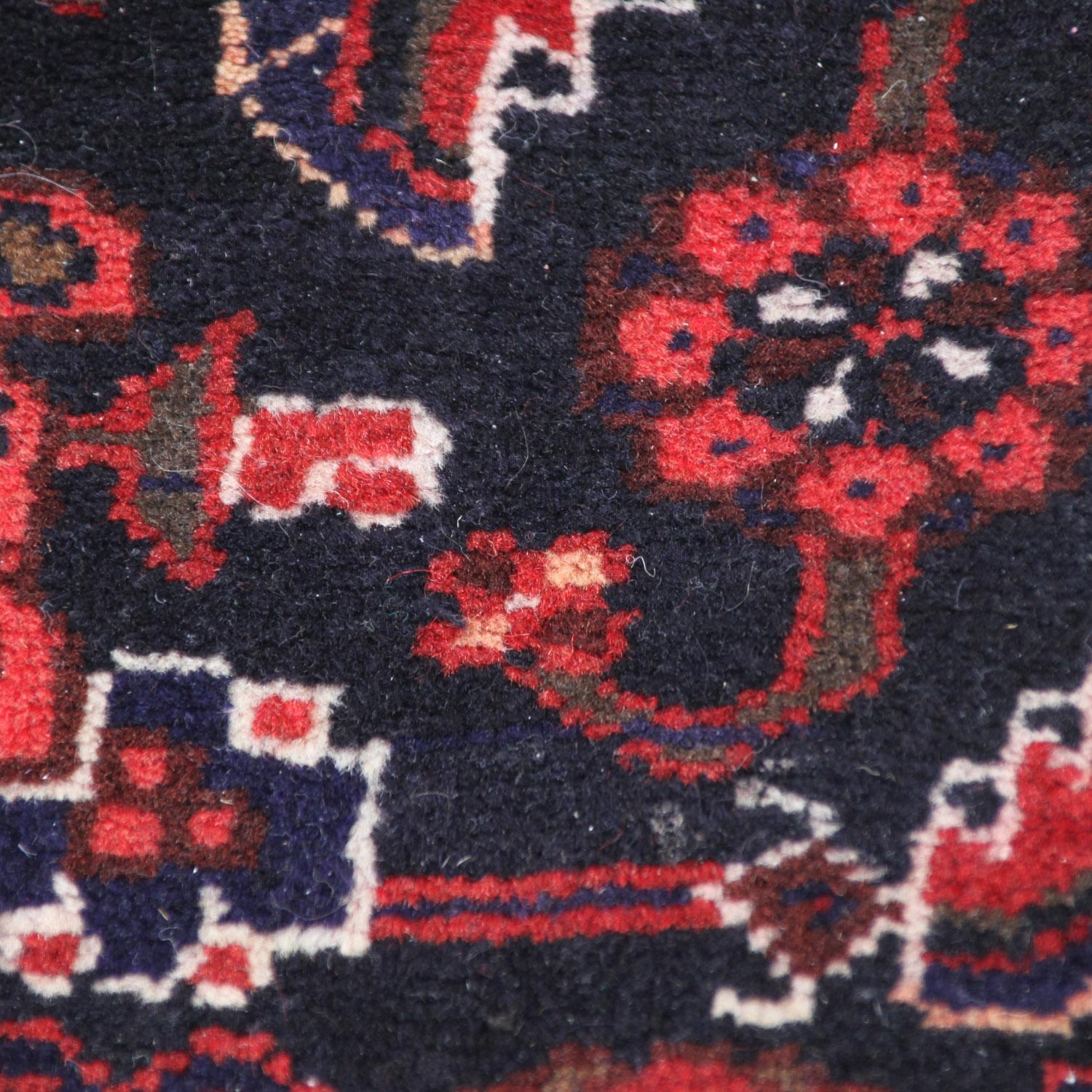 Orientalischer Läufer aus roter Wolle (Handgewebt) im Angebot