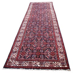 Red Wool Oriental Runner