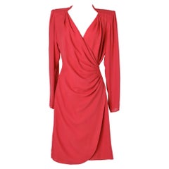 Red Wrap dress Ungaro Parallèle 