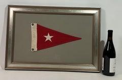 Red Yachting Flag with a Star