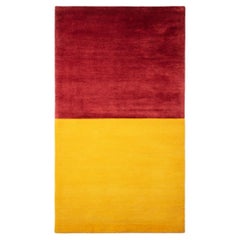 Red/Yellow Handwoven Tapestry 240 by Calyah