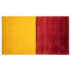 Red/Yellow Handwoven Tapestry 300 by Calyah