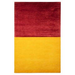 Red/Yellow Handwoven Tapestry 400 by Calyah