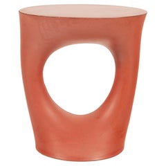 Reddish-Orange Modern Short Kreten Side Table by Souda