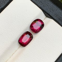 Reddish Pink Garnet 3.27 Ct Natural Loose Gemstones Oval Cut for Ring  Jewelry