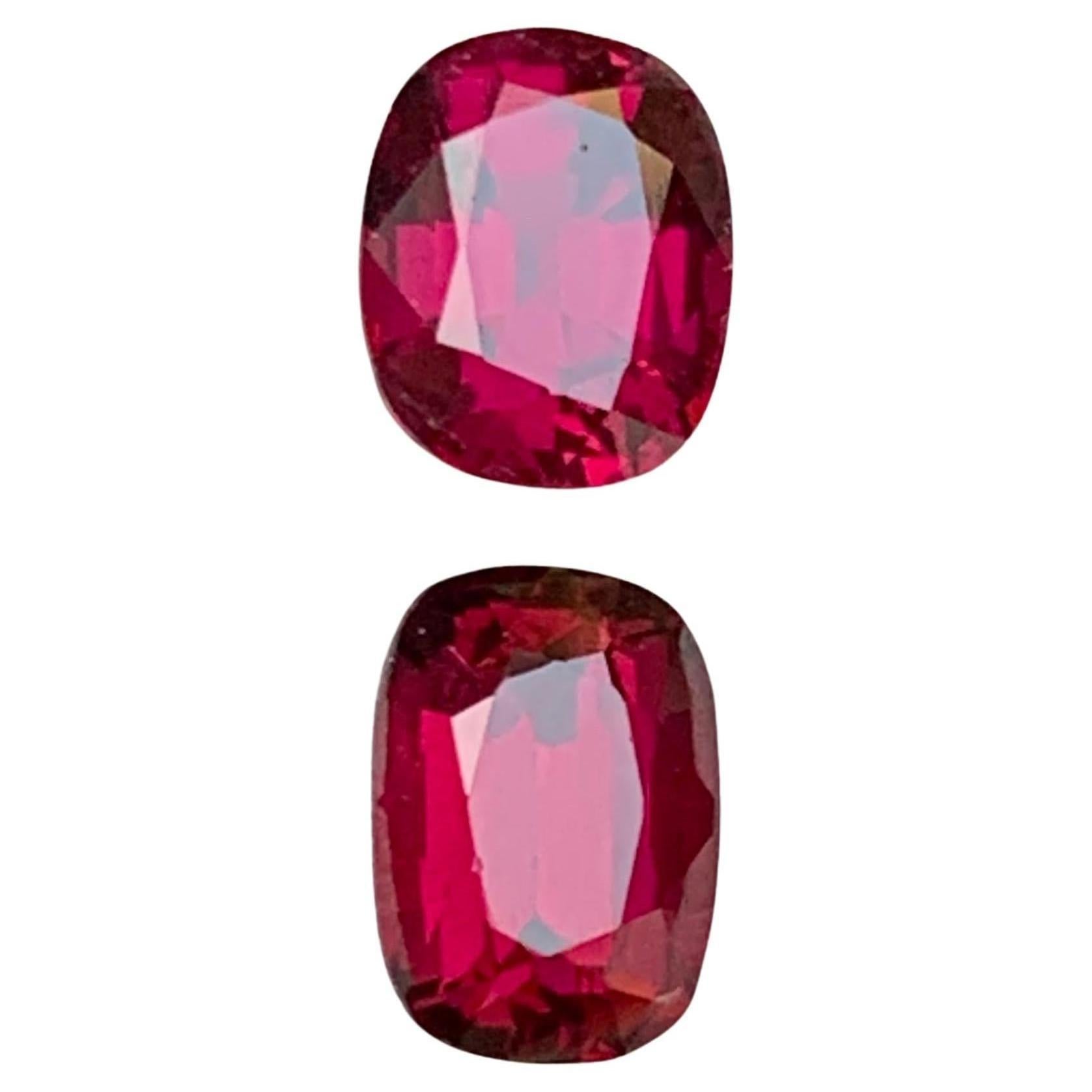 Reddish Pink Garnet 3.27 Ct Natural Loose Gemstones Oval Cut for Ring  Jewelry