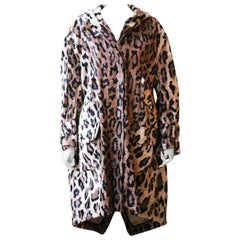 Redemption Sequin-Embellished Leopard-Print Faux-Fur Parka