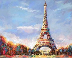 Eiffel Tower XXXV By Redina Tili