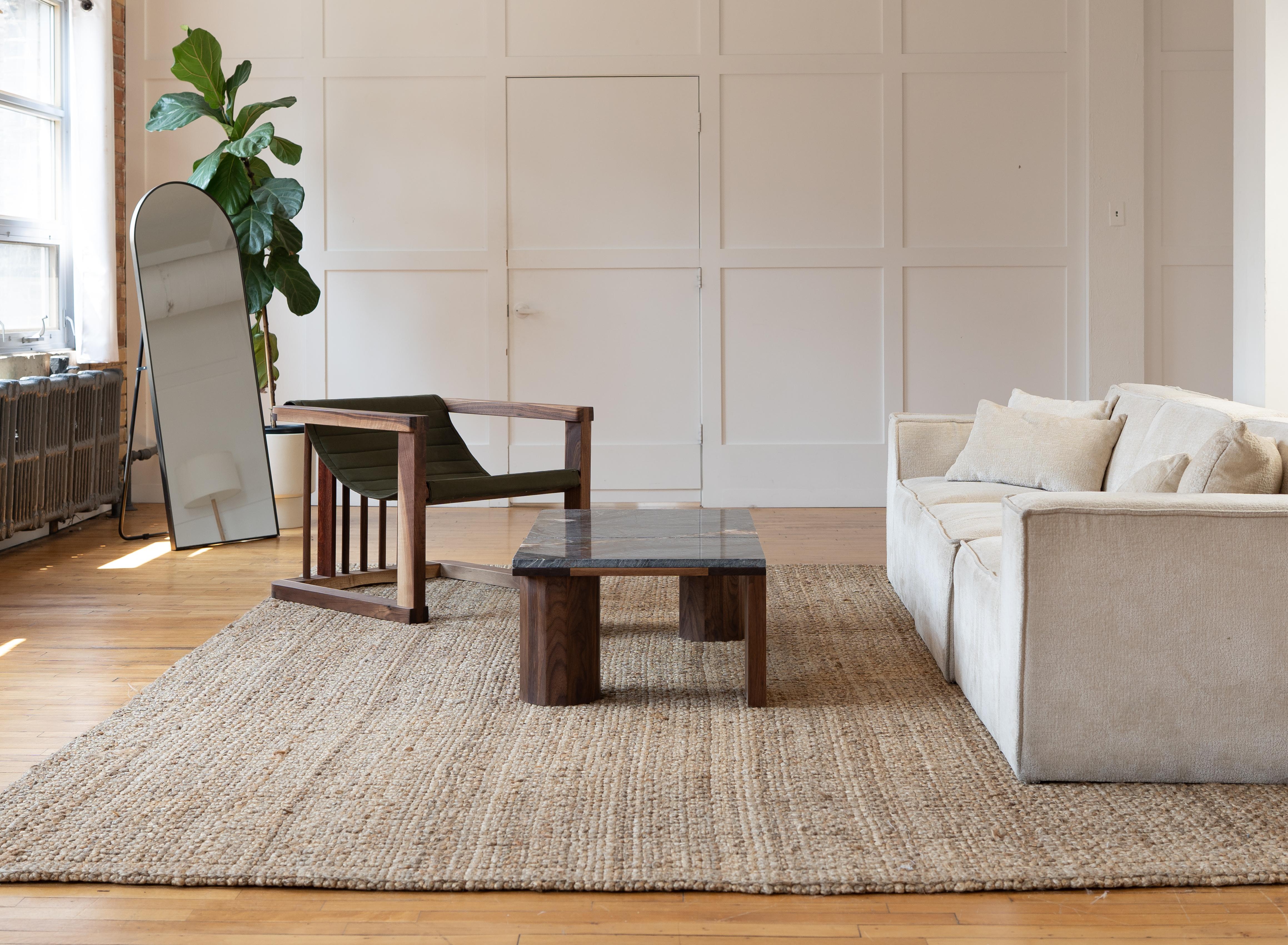 Redline Design Lounge-Stuhl aus Nussbaumholz im Angebot 9