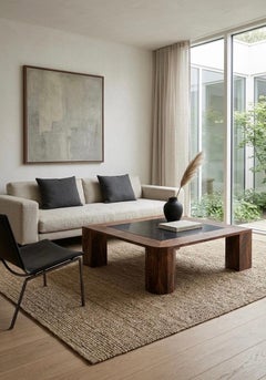 Redline Design Square Stone Coffee Table