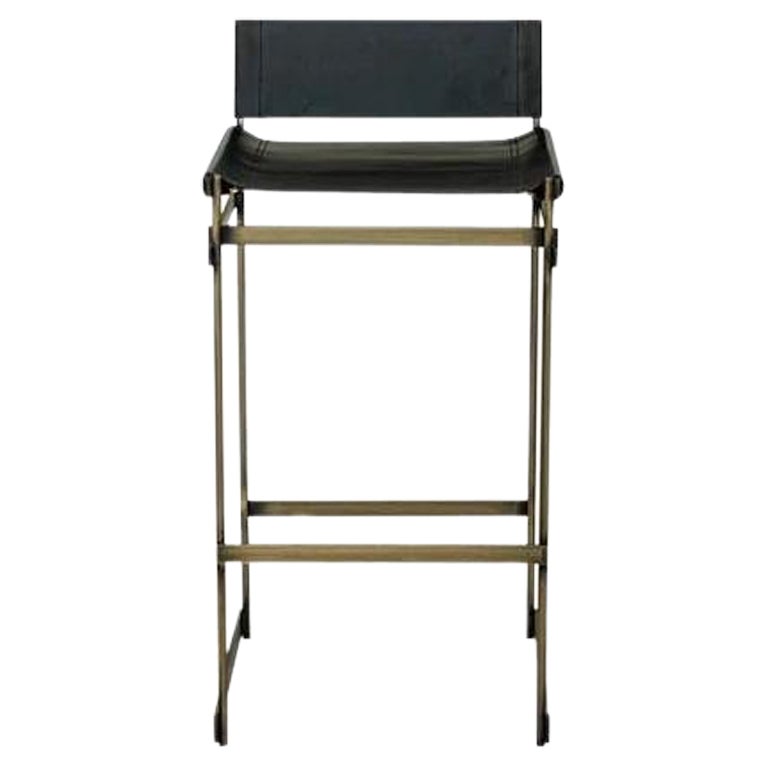 Taburete de cuero Redo de Atra Design