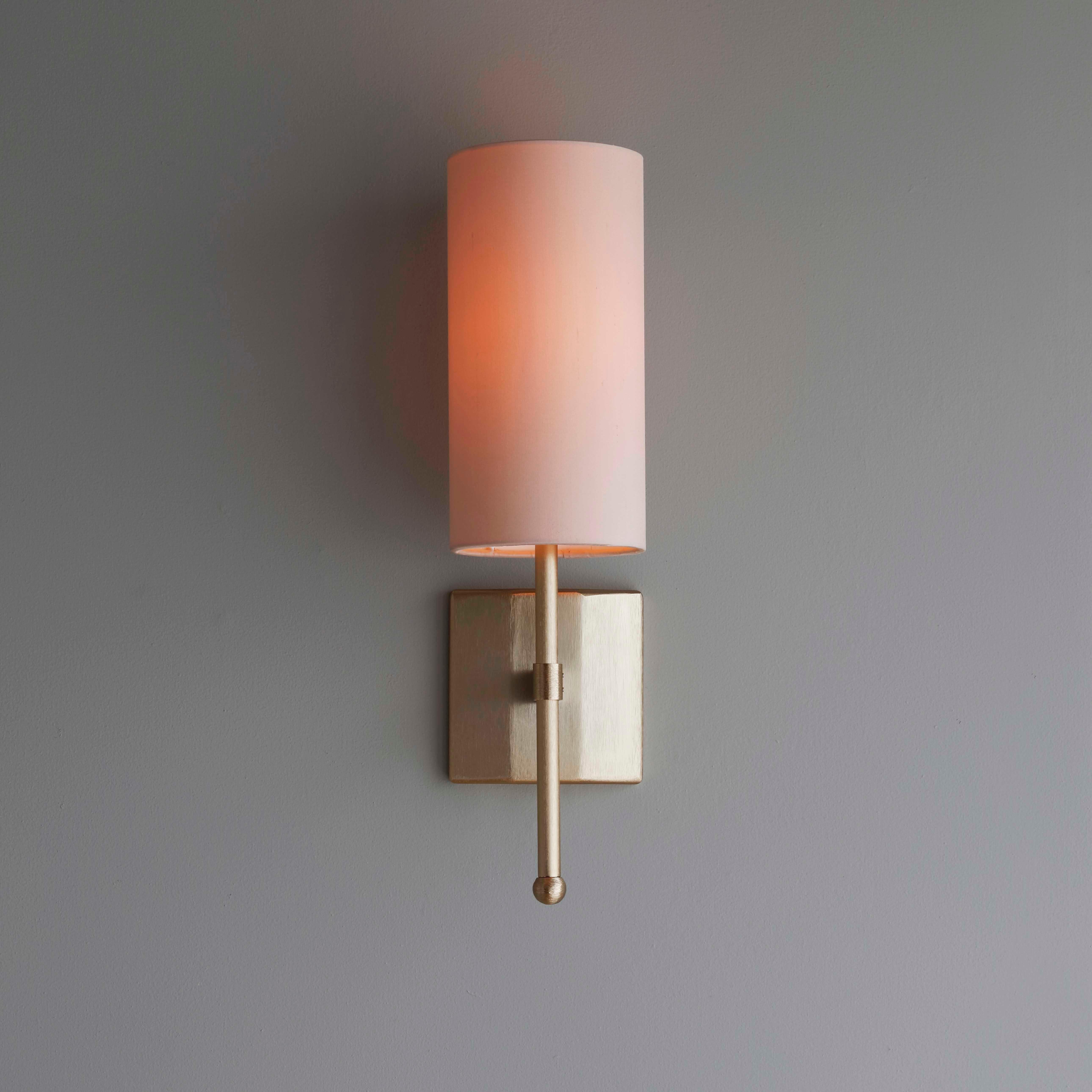 Gold Reduced Depth Single Stem Wall Light by Tigermoth Lighting For ...