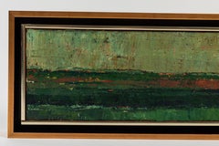 Riduzione del paesaggio astratto dipinto ad olio da Stevan Kissel