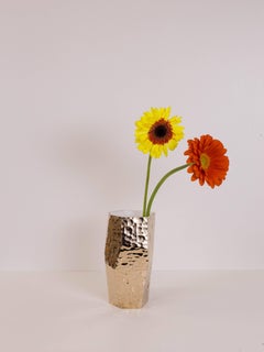 Reduction Vessel #5 Faceted Carved and Polished Bronze Piece Unique Collectible