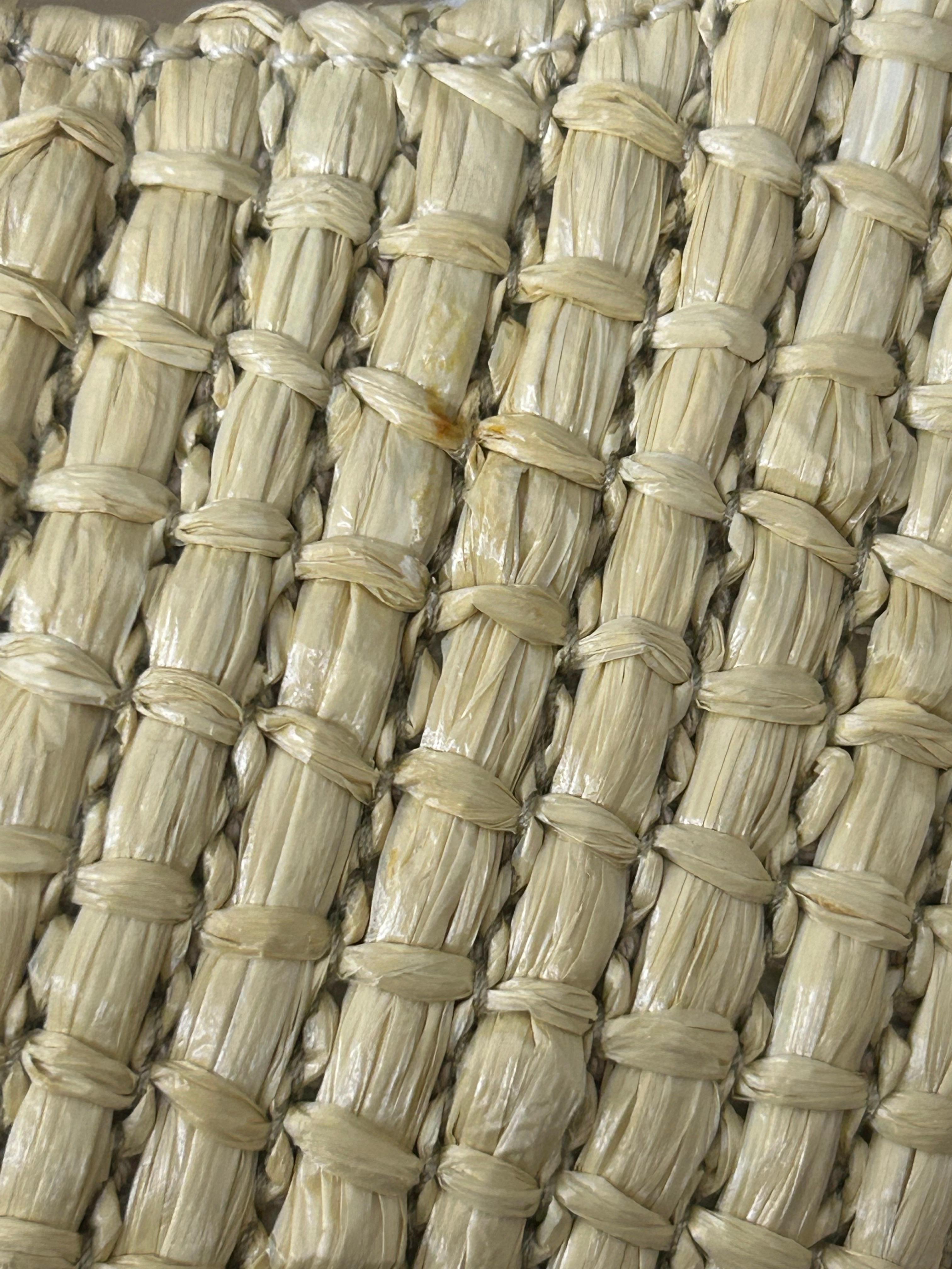 REDValentino To The Moon Raffia Shoulder Bag For Sale 3