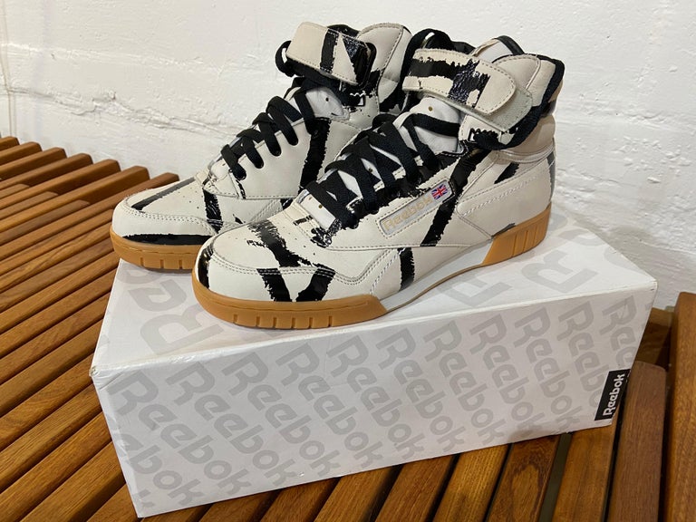Reebok x Basquiat Sneakers Collection, Black and Beige, 2004 For Sale at  1stDibs