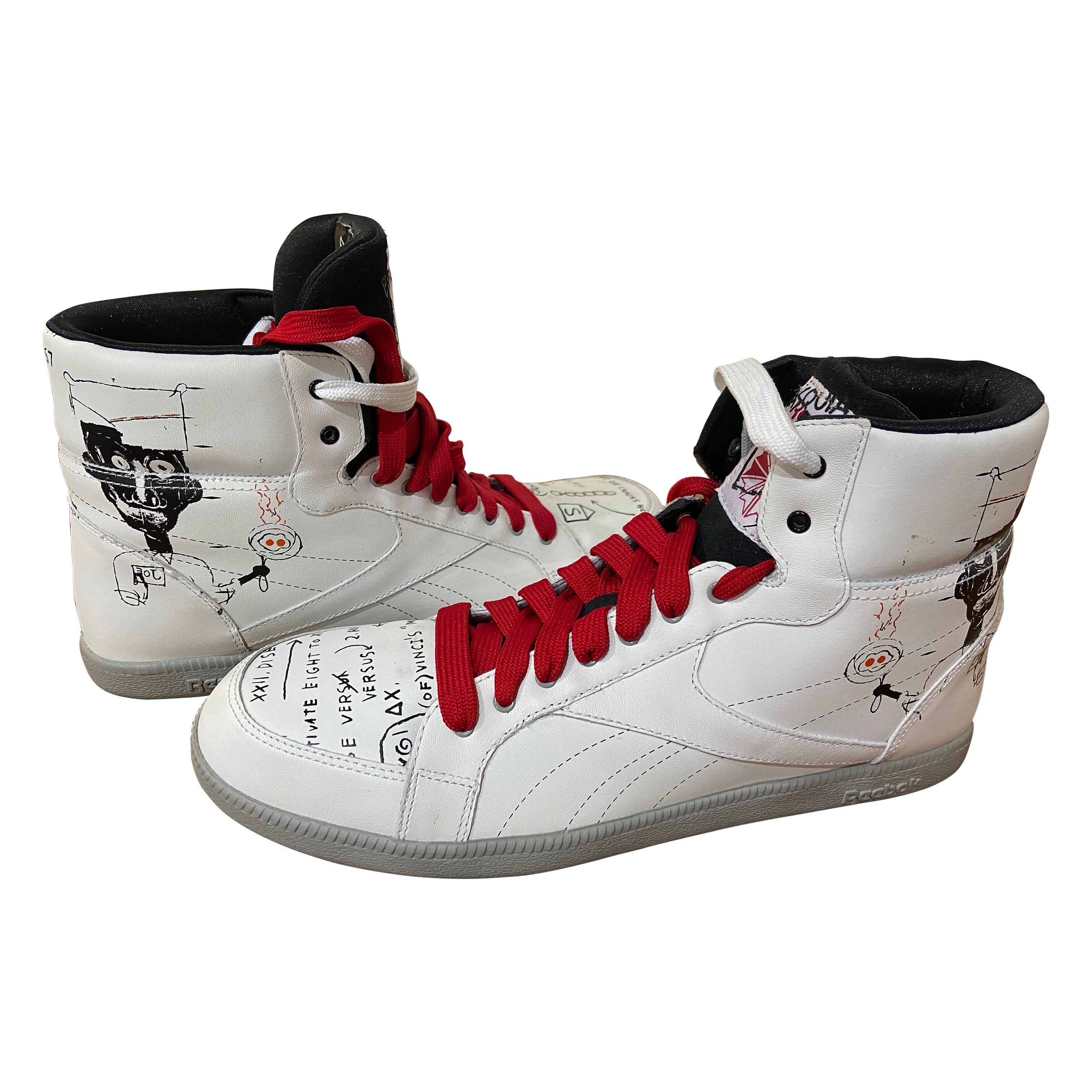 Reebok x Basquiat Sneakers Collection – White and Red, 2012 at 1stDibs