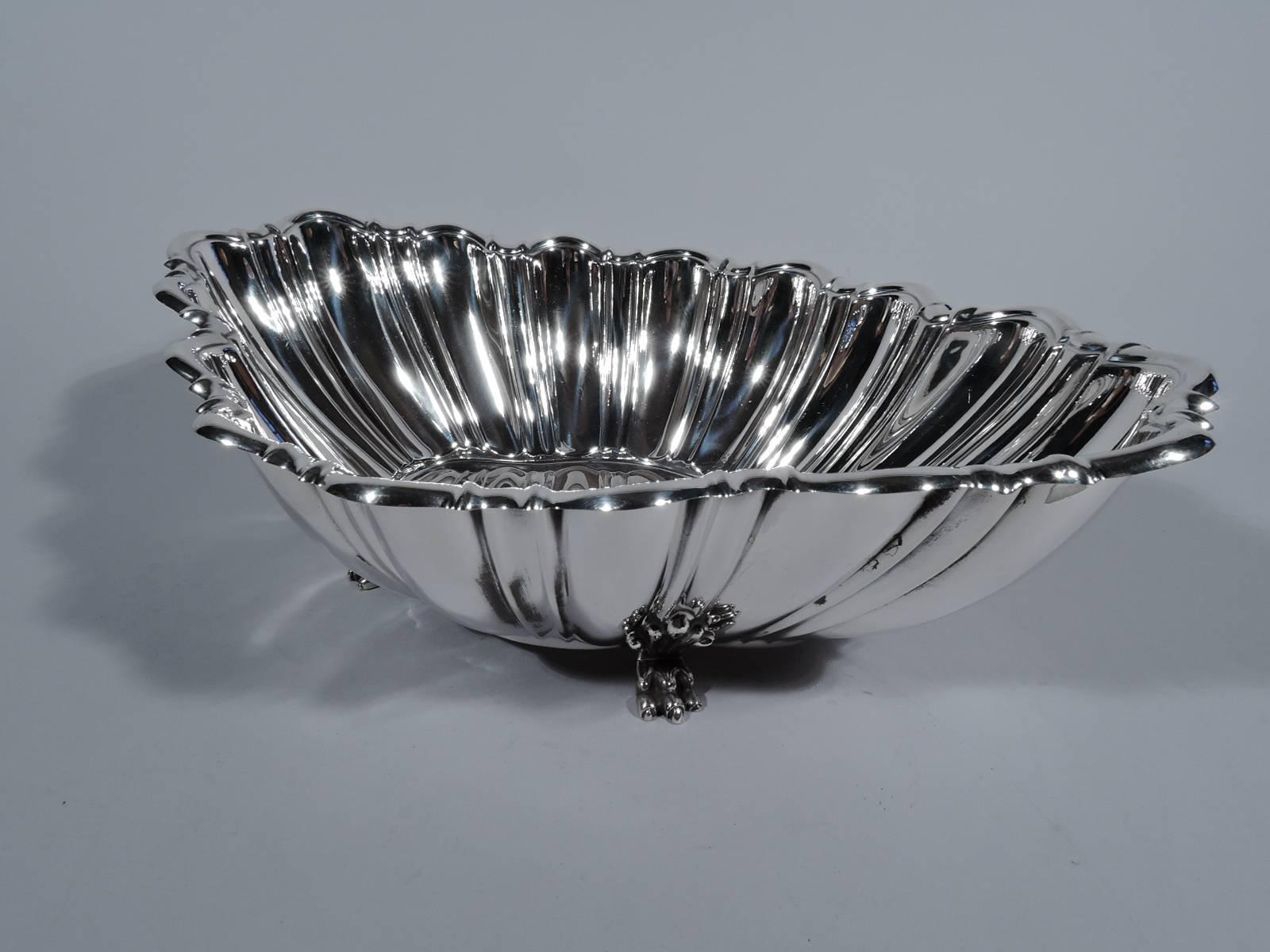 Mid-Century Modern Reed & Barton Sterling Silver Modern Classical Centrepiece Bowl