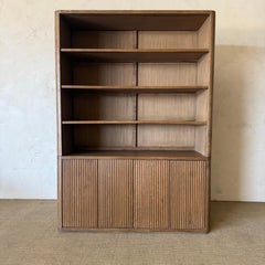 Reed Bücherregal aus Eiche mit 4 Einlegeböden, 84" hoch