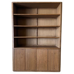 Reed Bücherregal aus Eiche mit 4 Einlegeböden, 84" hoch