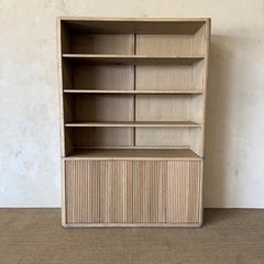 Reed 4 Shelf Oak Bookcase - Natural