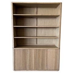 Reed 4 Shelf Oak Bookcase - Natural
