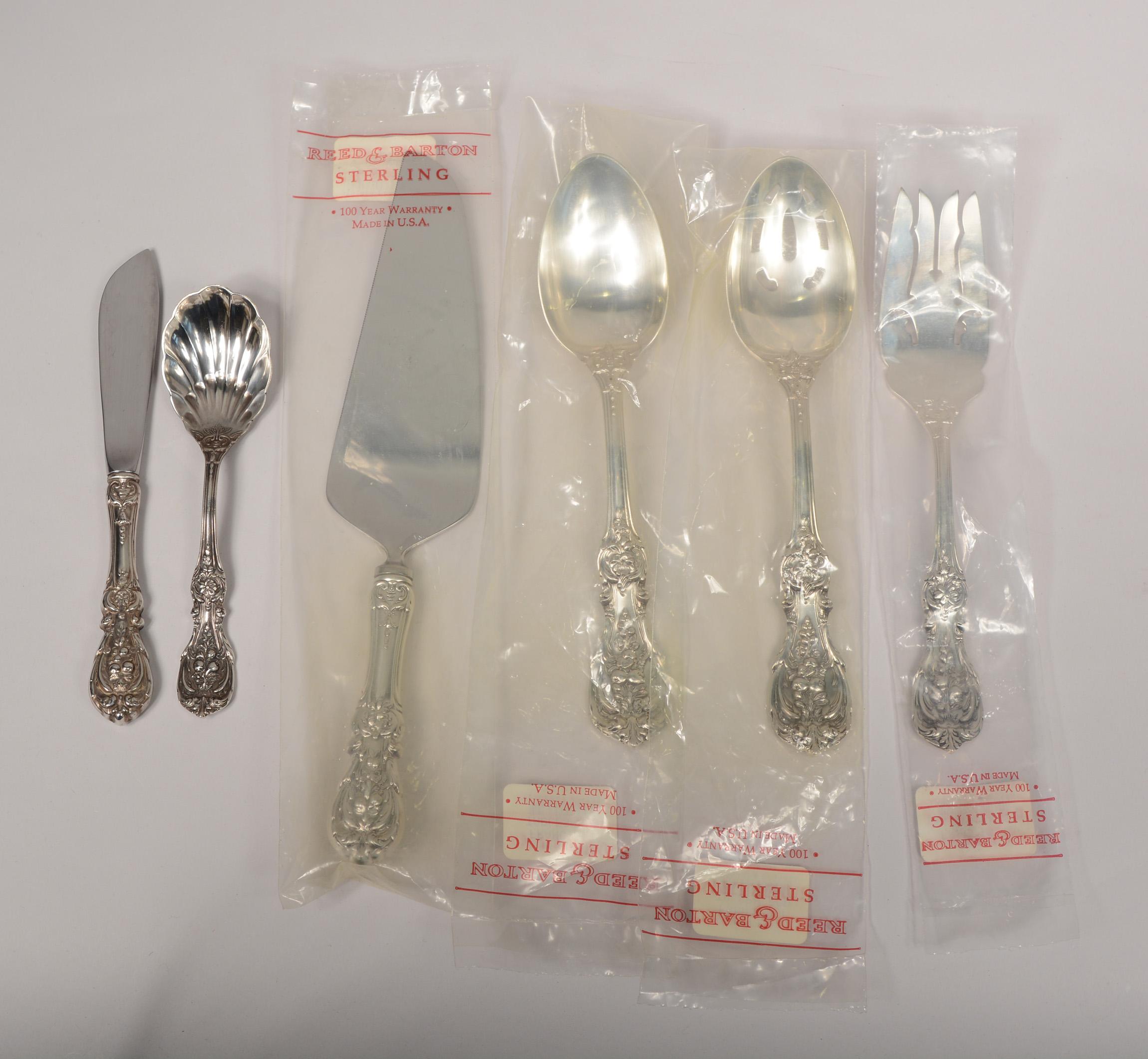does reed and barton make sterling silver