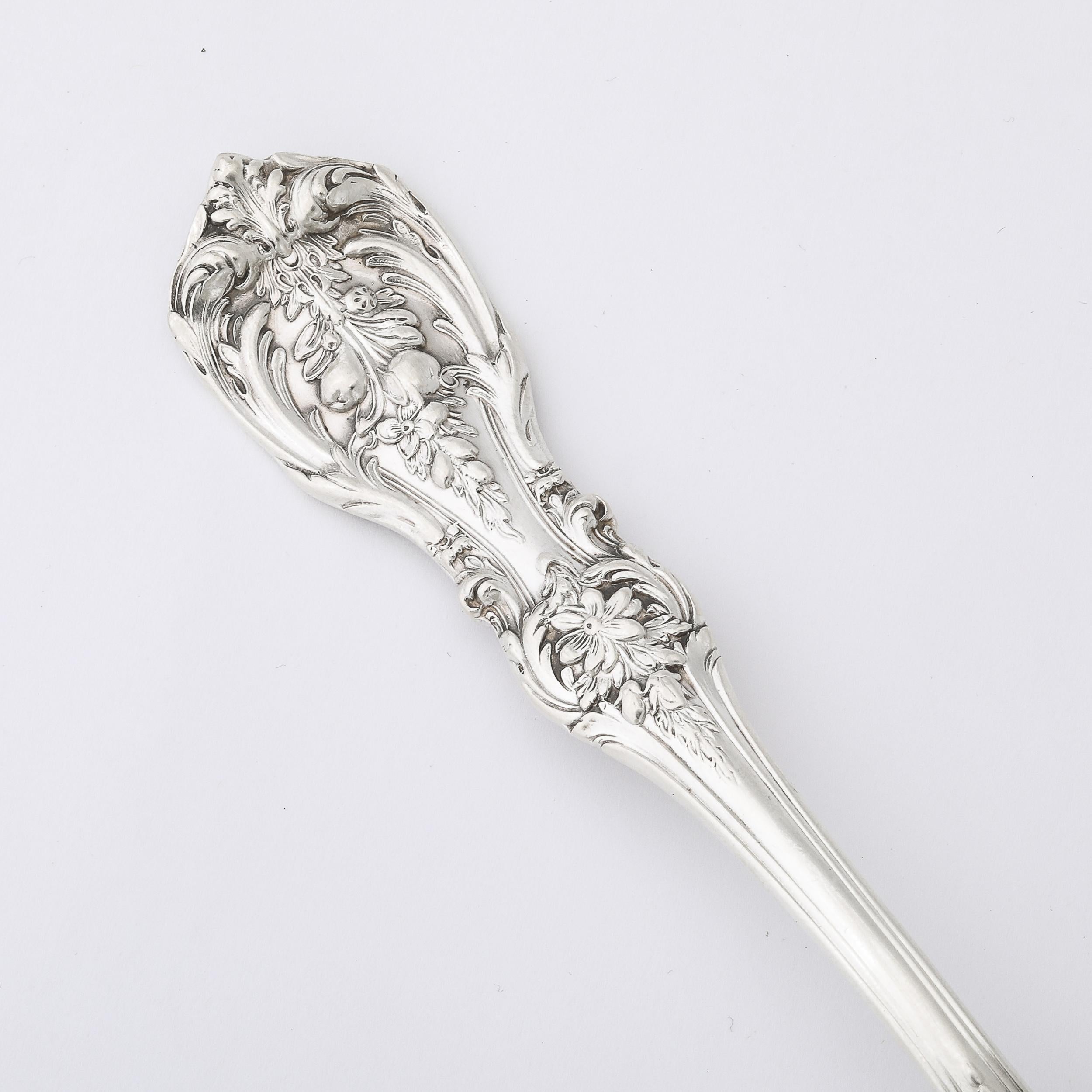 Neoclassical Reed and Barton Francis I Pattern Sterling Silver Serving Spoon For Sale