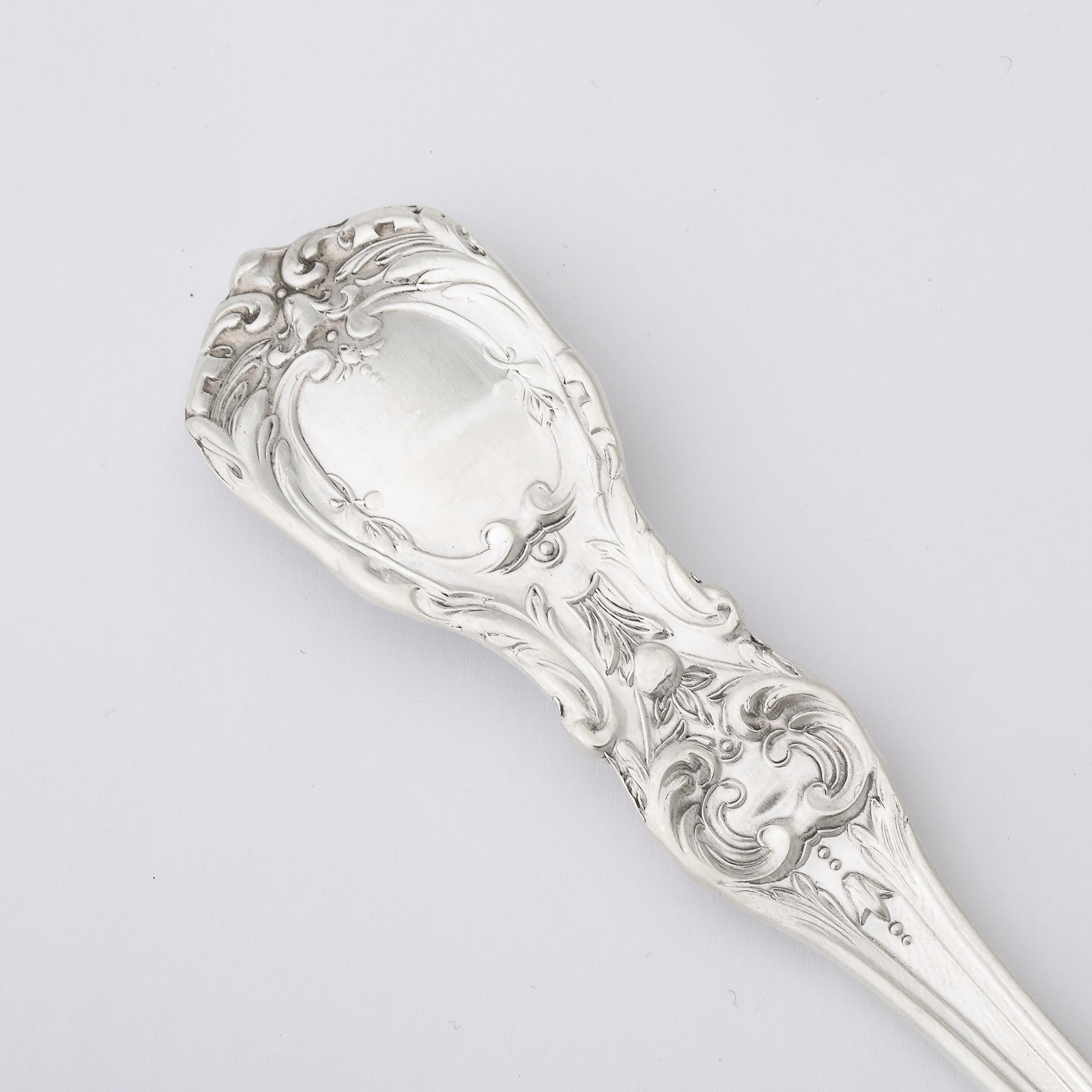 Mid-20th Century Reed and Barton Francis I Pattern Sterling Silver Serving Spoon For Sale