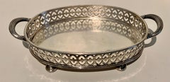 Reed and Barton Silver Gallery Tray with Handles