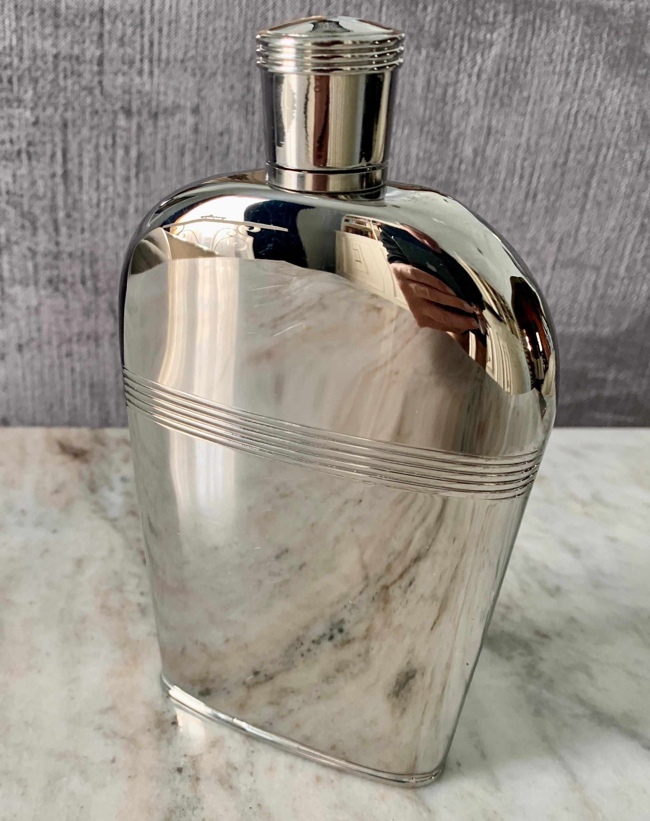 Reed & Barton Silver Plate Flask 3