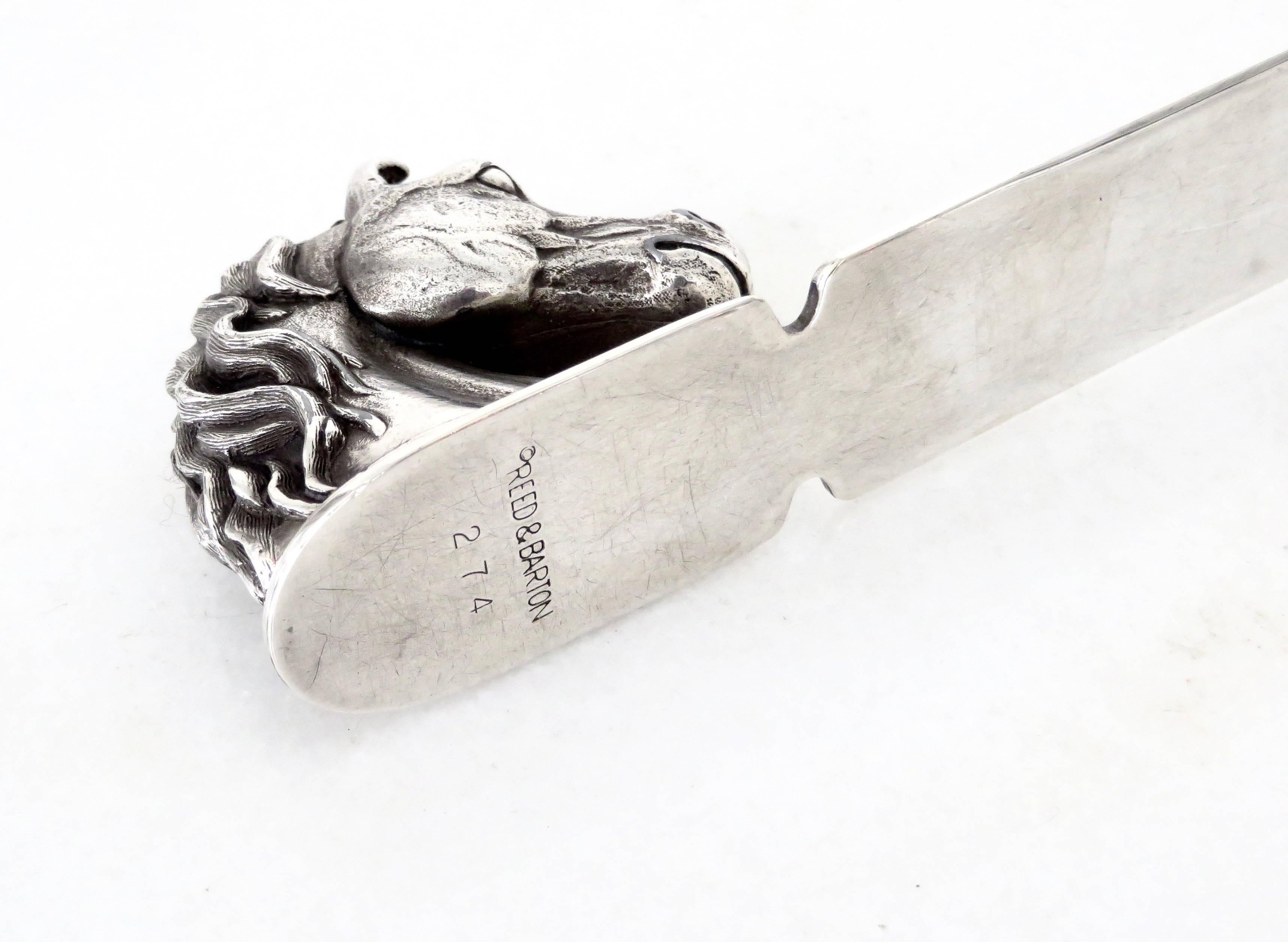 reed and barton letter opener