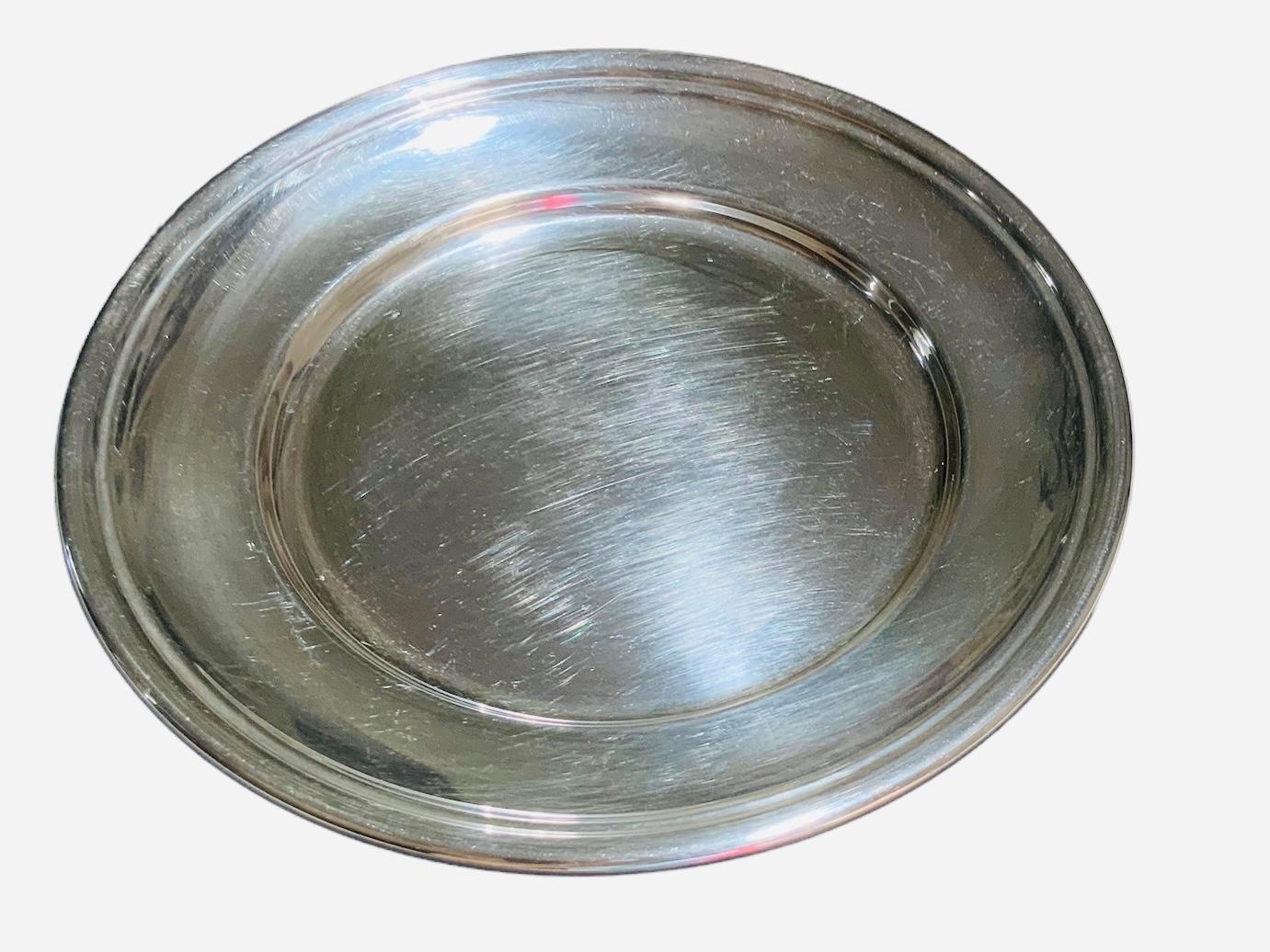 small sterling silver tray