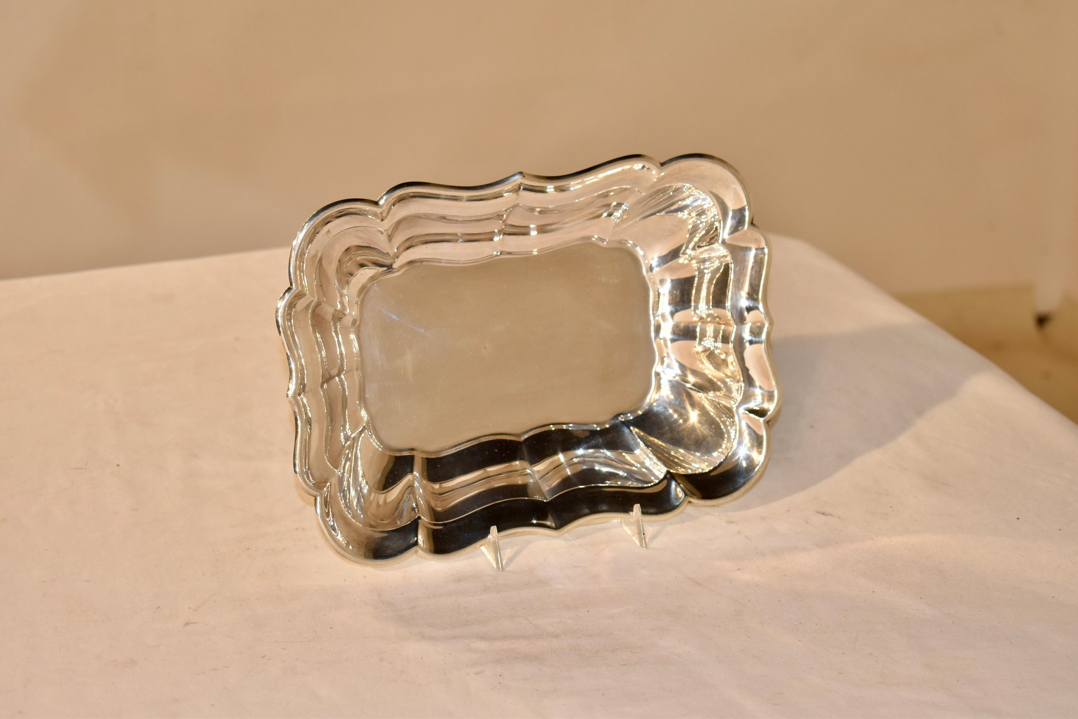 Offene Gemüseschale „Windsor“ von Reed and Barton, um 1940 im Zustand „Gut“ im Angebot in High Point, NC