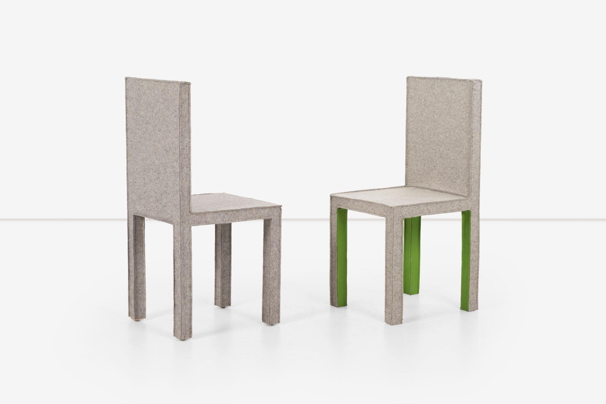 Reed and Delphine Krakoff Rkdk Dining Chairs, Set of Eight For Sale 4