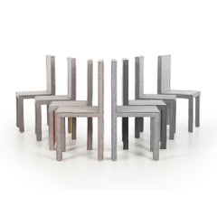 Reed and Delphine Krakoff Rkdk Dining Chairs, Set of Eight