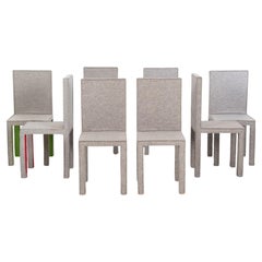 Reed and Delphine Krakoff Rkdk Dining Chairs, Set of Eight