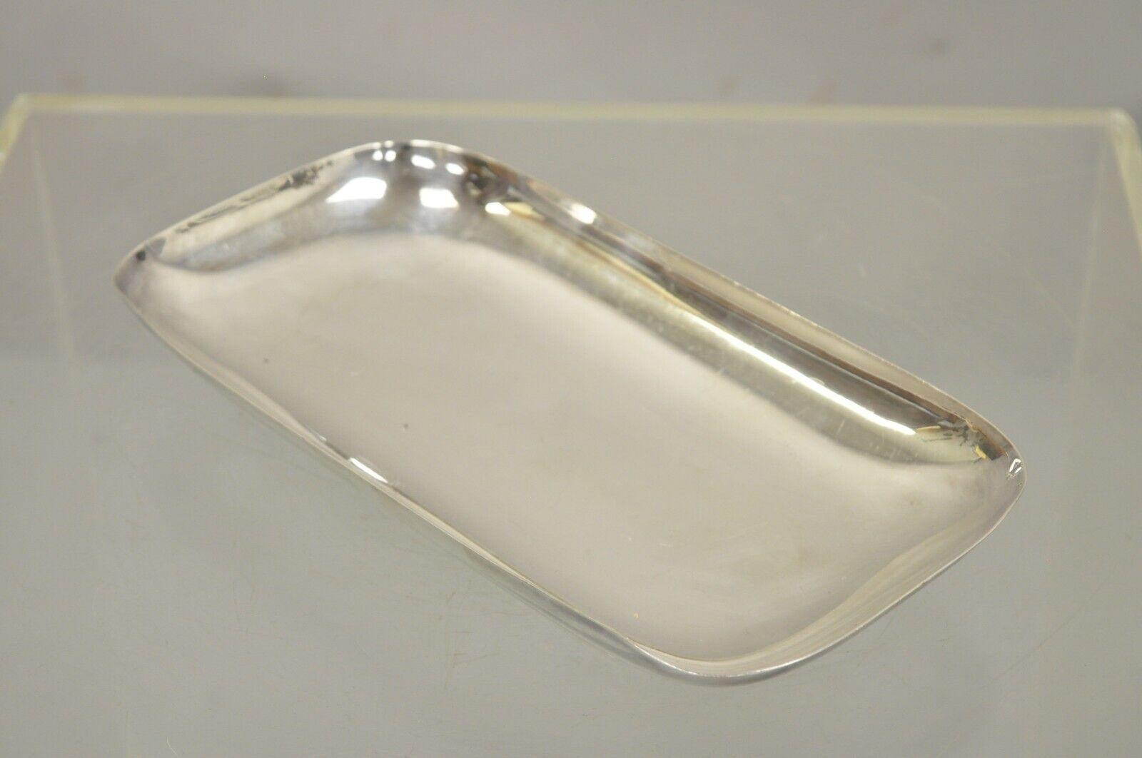 Reed & Barton 1143 Embassy Silver Plate Serving Dish Tray Platter 3