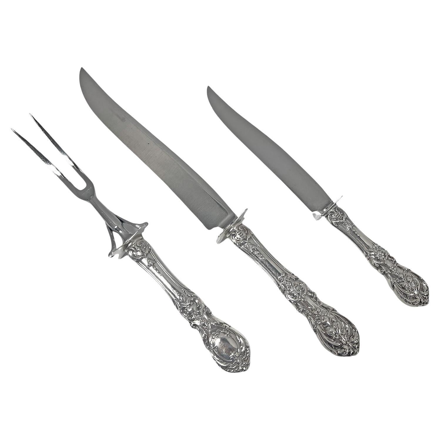 Reed & Barton 185-Piece Francis I Sterling Flatware Set In Excellent Condition In Palm Beach, FL