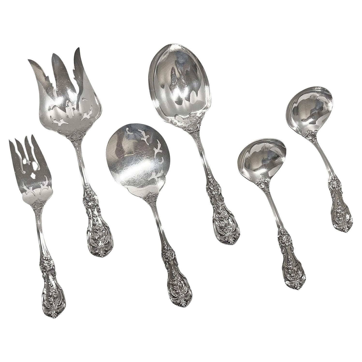 sterling silver reed and barton silverware