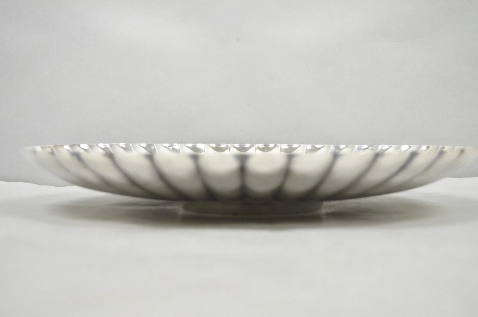 Reed & Barton 1853 Modern Silver Plated Scalloped 14 