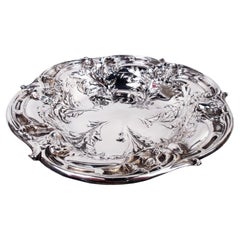 Reed & Barton American Art Nouveau Sterling Silver Bowl, 1949
