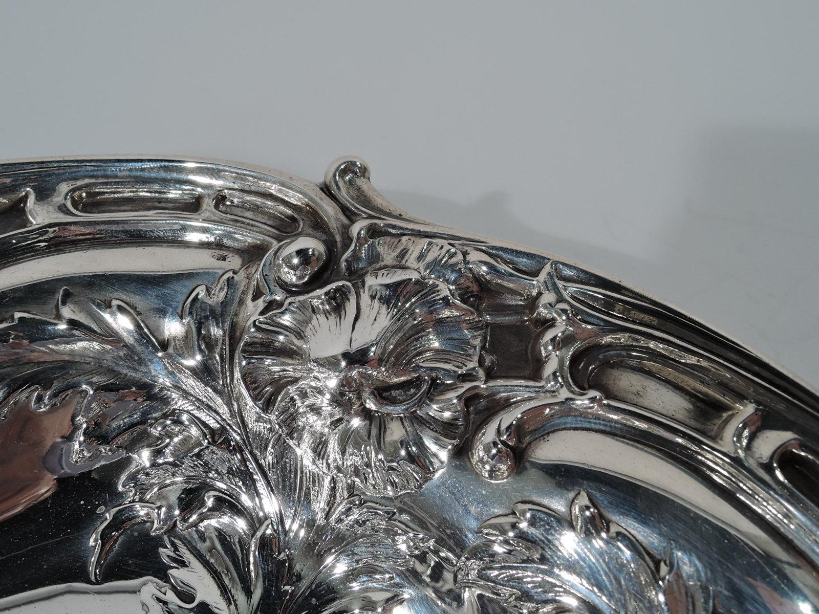 Reed & Barton Art Nouveau Sterling Silver Bowl In Excellent Condition In New York, NY