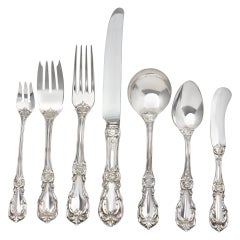 Reed & Barton "Burgundy" Sterling Silver Flatware Set