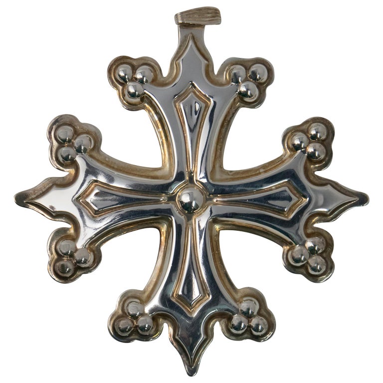 Reed And Barton Christmas Crpss 2022 Reed And Barton Christmas Cross, 1998 For Sale At 1Stdibs