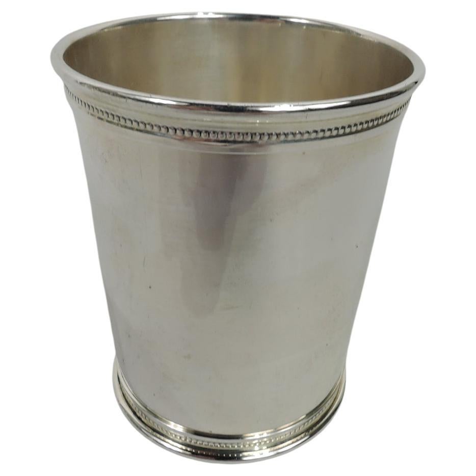 Six Sterling Silver Mint Julep Cups at 1stDibs
