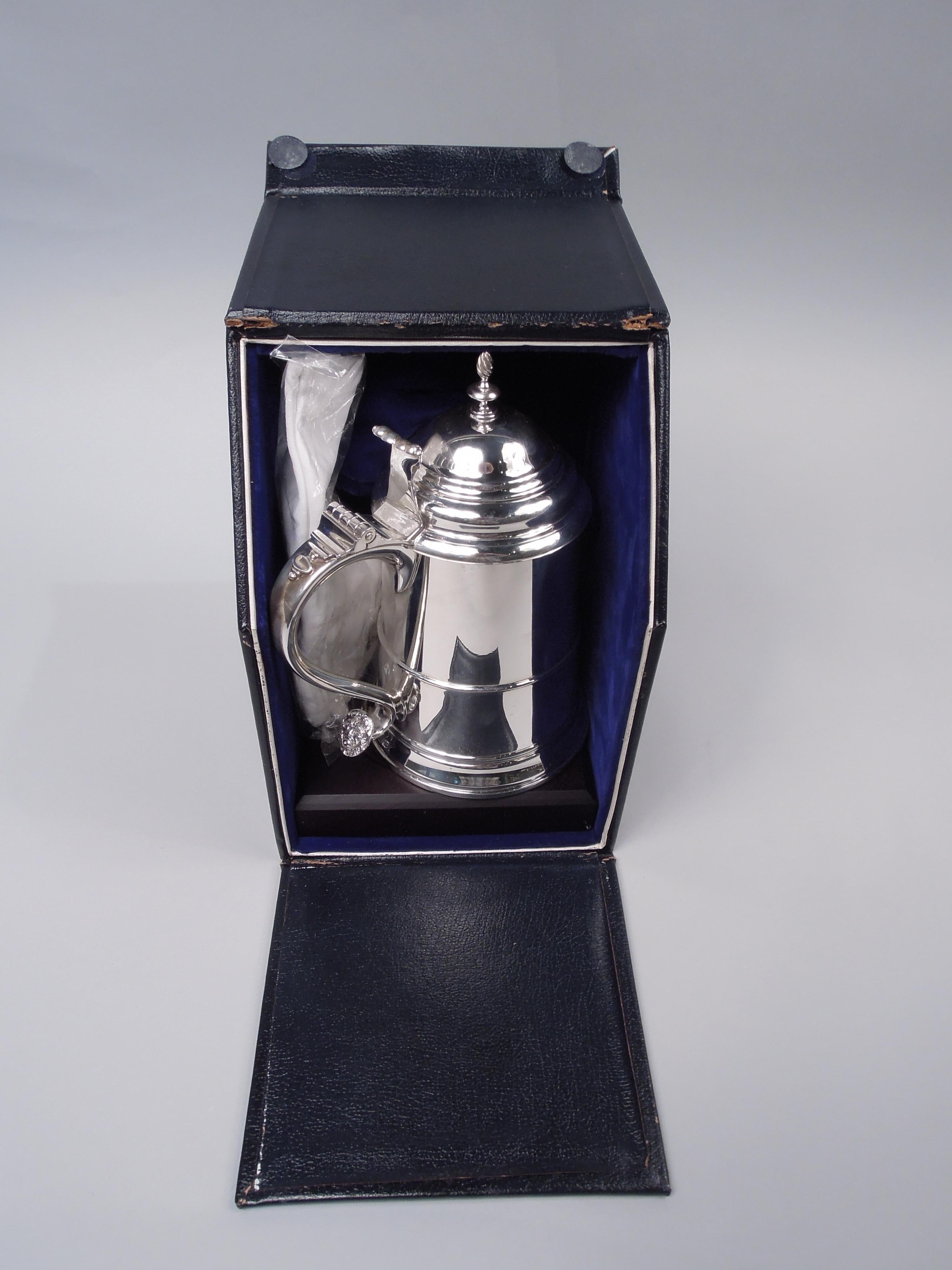 Tankard colonial Reed & Barton par Midnight Rider Paul Revere 1